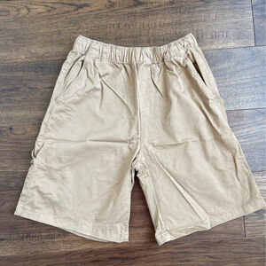 Zara Boys Casual Shorts tan chino size 13 - 14 elastic waist dressy